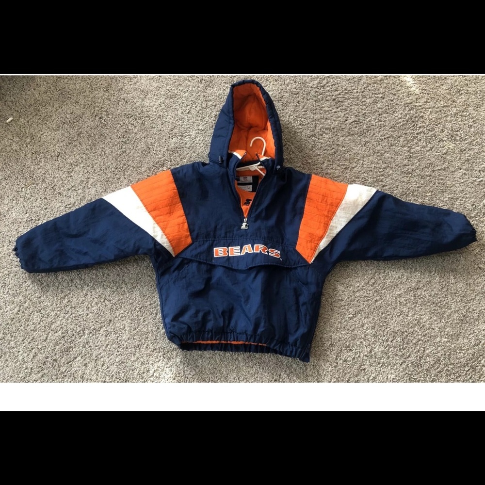 Vintage starter Puffer Jacket Chicago Bears